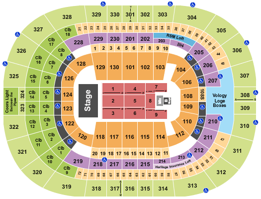 Benchmark International Arena Josh Groban Seating Chart
